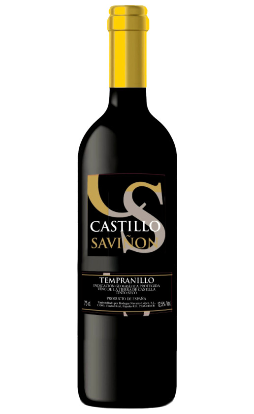 Wine Castillo Savinon Tempranillo Tierra De Castilla