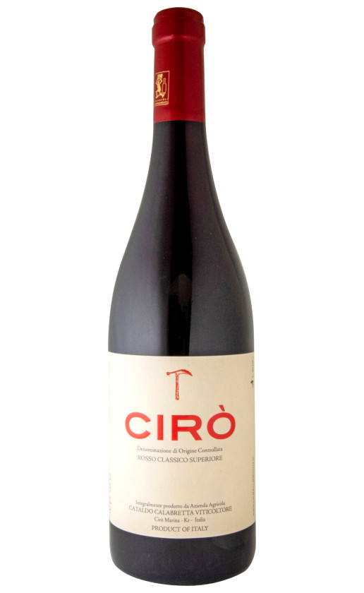 Вино Cataldo Calabretta Ciro Rosso Classico Superiore 2018