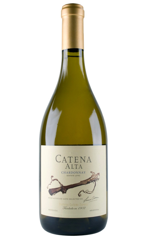 Wine Catena Alta Chardonnay Mendoza 2014
