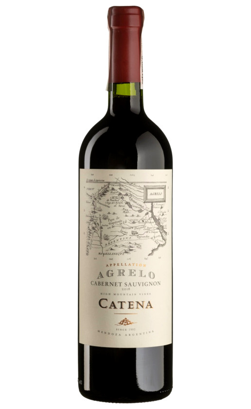Wine Catena Appellation Agrelo Cabernet Sauvignon Mendoza 2018