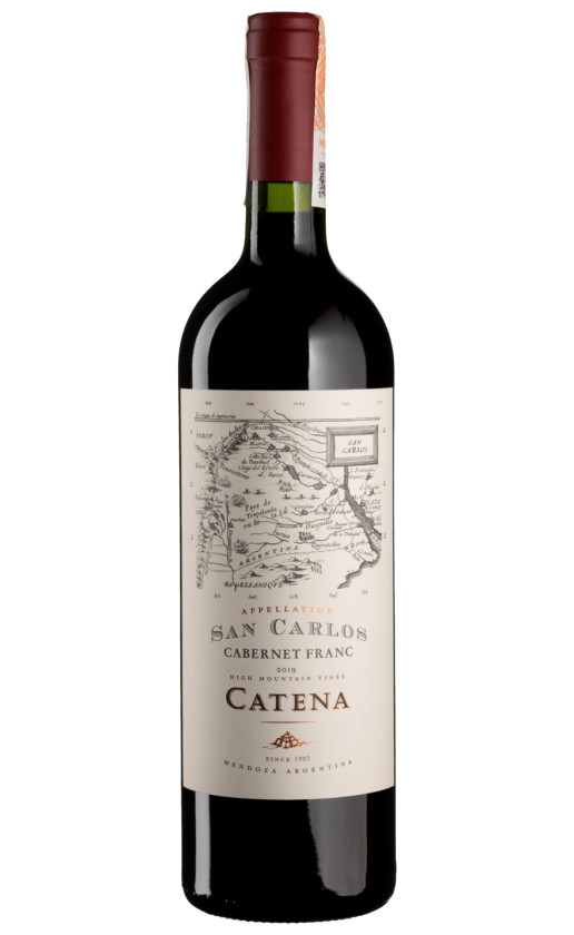 Вино Catena Appellation San Carlos Cabernet Franc Mendoza 2019