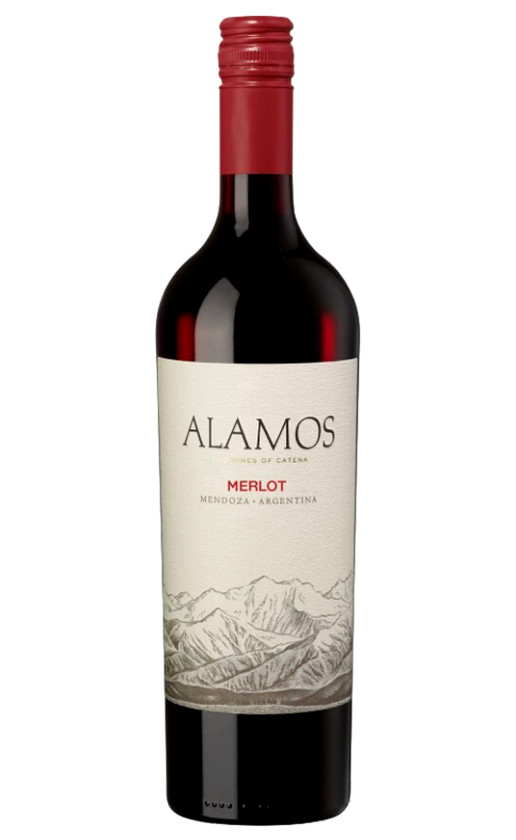 Wine Catena Zapata Alamos Merlot Mendoza 2017