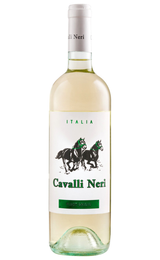 Wine Cavalli Neri Pinot Grigio Delle Venezie 2016