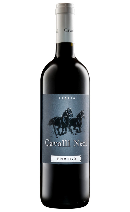 Wine Cavalli Neri Primitivo Puglia 2015