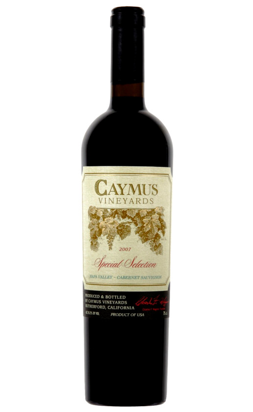 Wine Caymus Special Selection Cabernet Sauvignon 2007