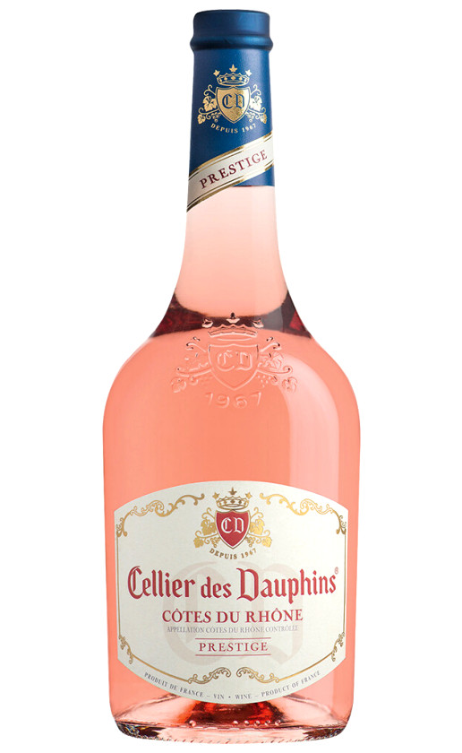 Wine Cellier Des Dauphins Prestige Rose Cotes Du Rhone 2018