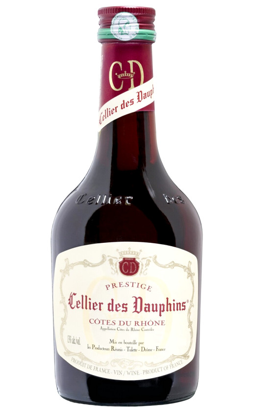 Wine Cellier Des Dauphins Prestige Rouge Cotes Du Rhone