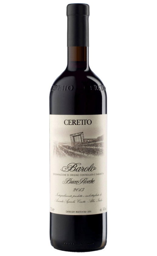 Вино Ceretto Barolo Bricco Rocche 2013