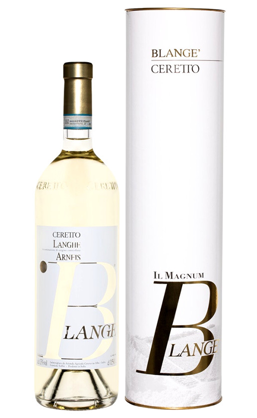 Вино Ceretto Langhe Arneis Blange 2018 gift box