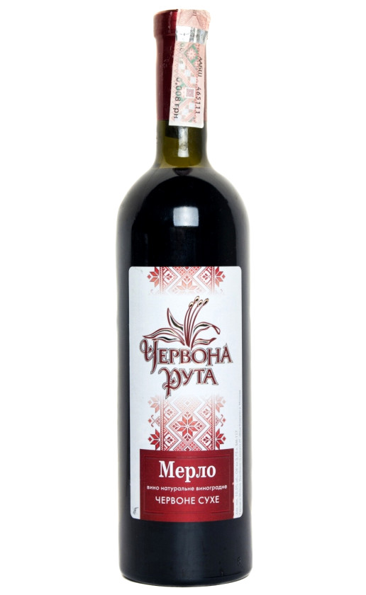 Wine Cervona Ruta Merlo