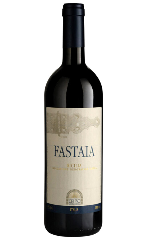 Вино Ceuso Fastaia Sicilia 2008