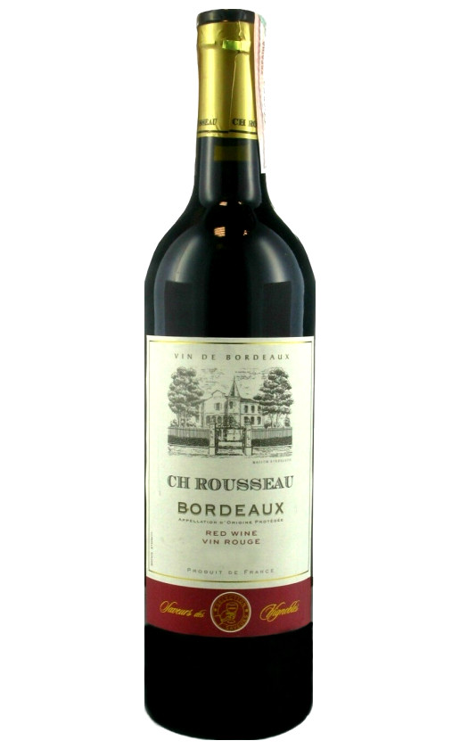 Вино Ch Rousseau Bordeaux