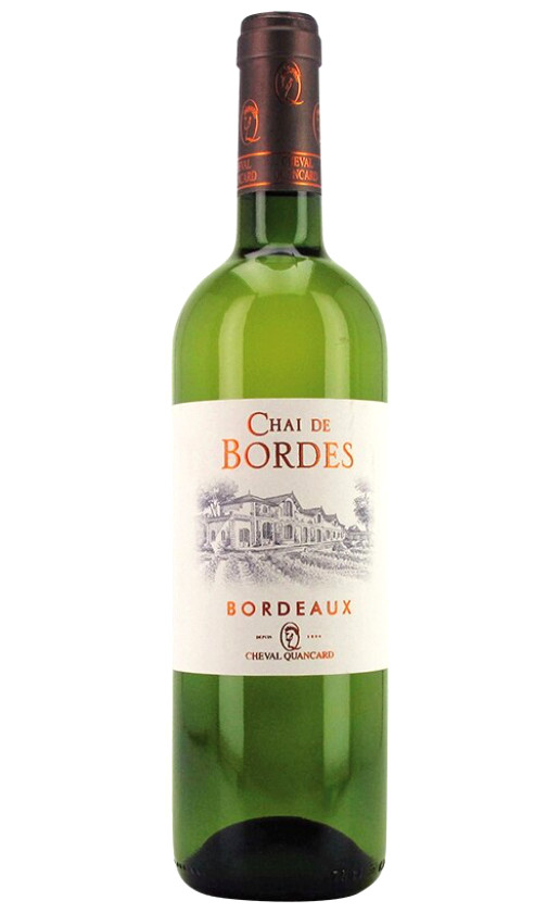 Вино Chai de Bordes Blanc Bordeaux 2017