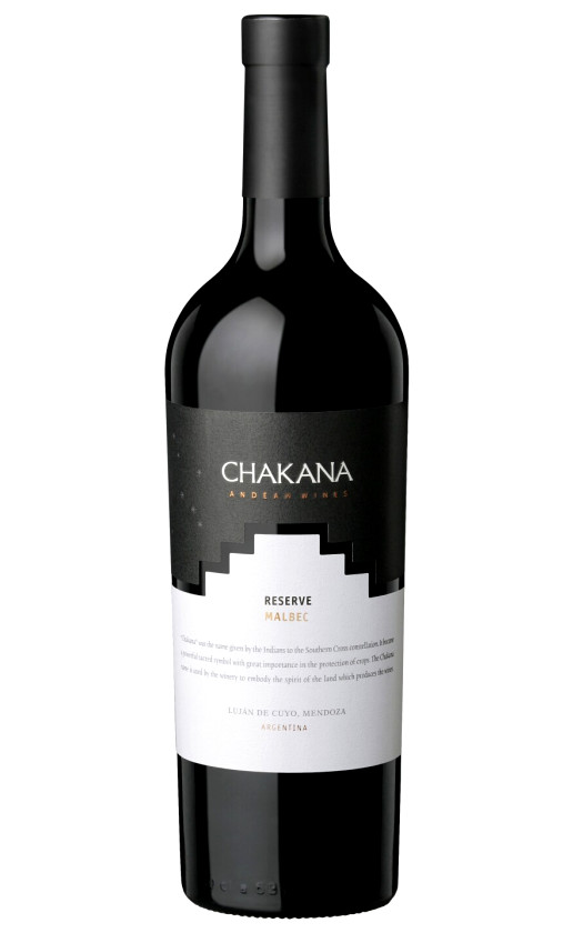 Wine Chakana Reserve Malbec