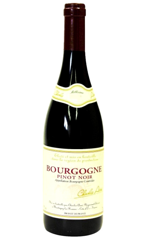 Вино Charles Aine Bourgogne Pinot Noir 2009
