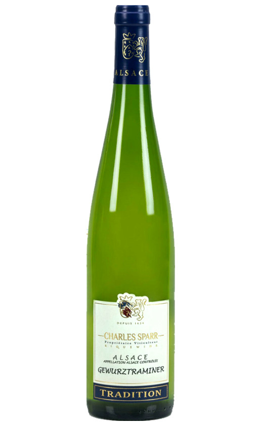 Вино Charles Sparr Gewurztraminer Tradition Alsace 2017