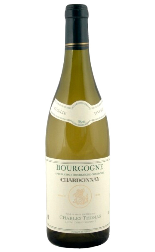 Wine Charles Thomas Bourgogne Chardonnay 2013