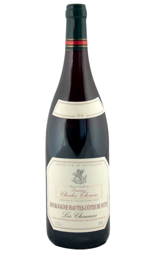 Вино Charles Thomas Bourgogne Hautes-Cotes de Nuits Chaumes 2009