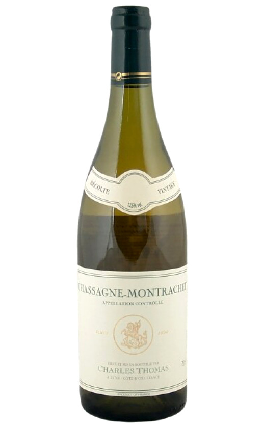 Wine Charles Thomas Chassagne Montrachet 2007