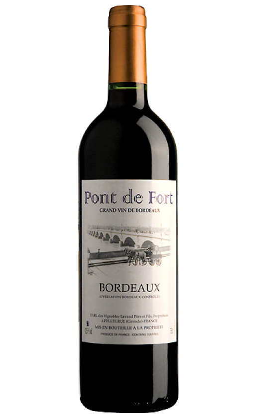 Wine Charles Yung Et Fils Pont De Fort Bordeaux 2008