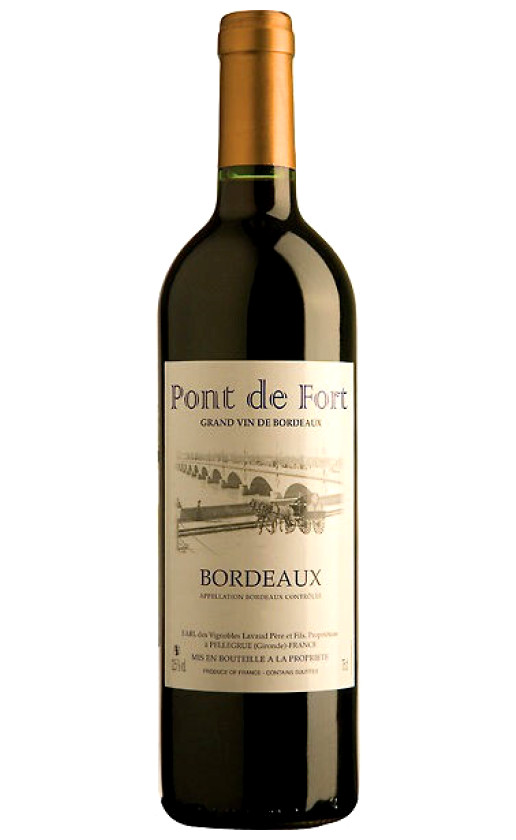 Wine Charles Yung Et Fils Pont De Fort Bordeaux 2016