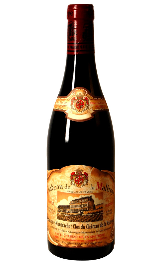 Wine Chassagne Montrachet Premier Cru Clos Du Chateau De La Maltroye 2008