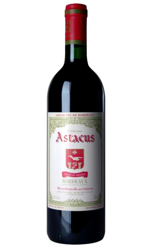 Wine Chateau Astacus Bordeaux 2004
