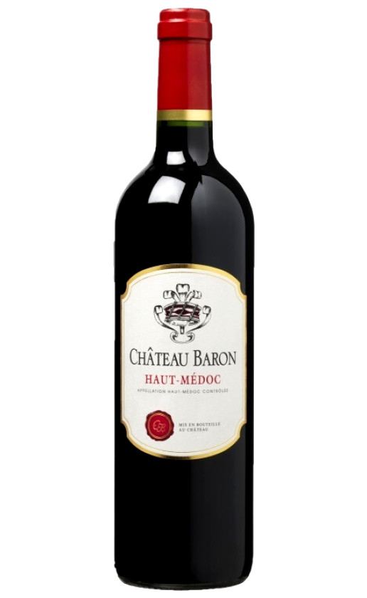 Wine Chateau Baron Haut Medoc Aoc