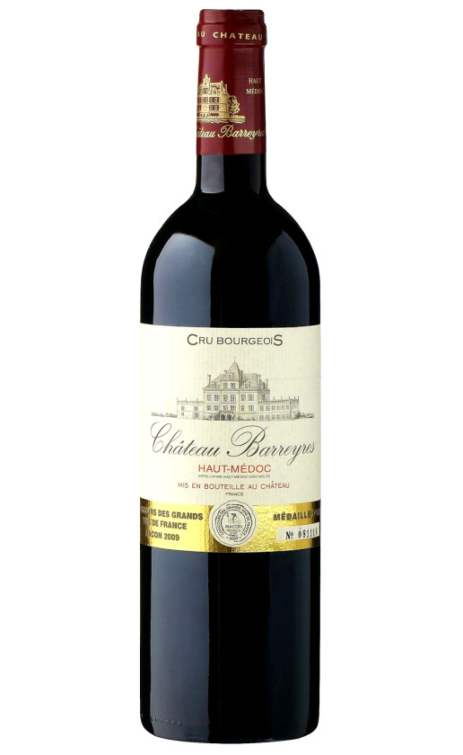 Вино Chateau Barreyres Haut-Medoc 2010