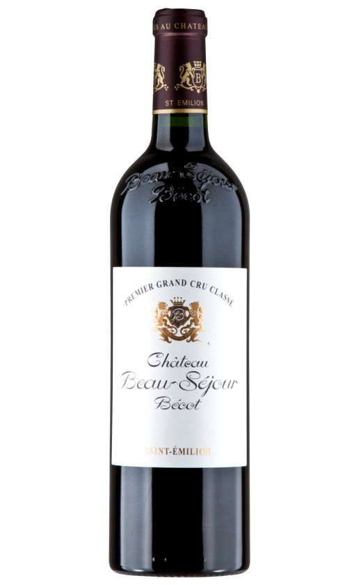 Wine Chateau Beau Sejour Becot Saint Emilion Premier Grand Cru Classe B 2012