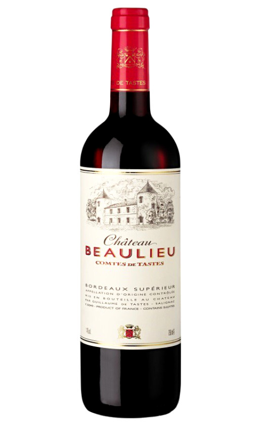 Wine Chateau Beaulieu Comtes De Tastes 2016