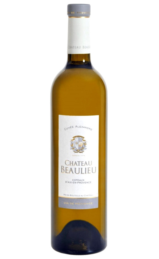 Wine Chateau Beaulieu Cuvee Alexandre Blanc Coteaux Daix En Provence