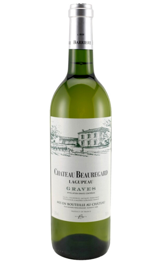 Вино Chateau Beauregard Lagupeau Graves 2012