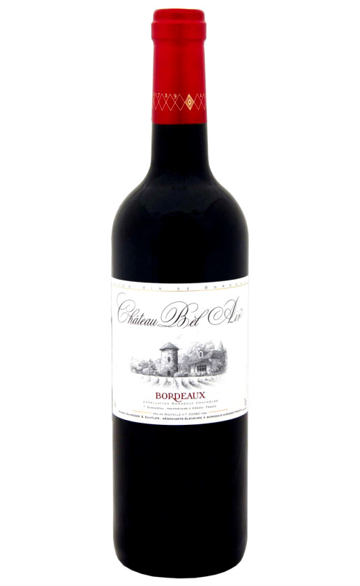 Вино Chateau Bel Air Bordeaux 2019