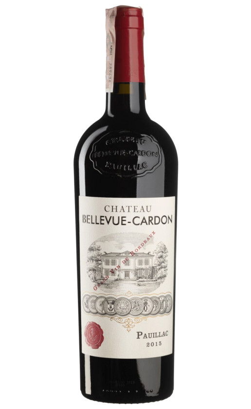Wine Chateau Bellevue Cardon Pauillac 2015