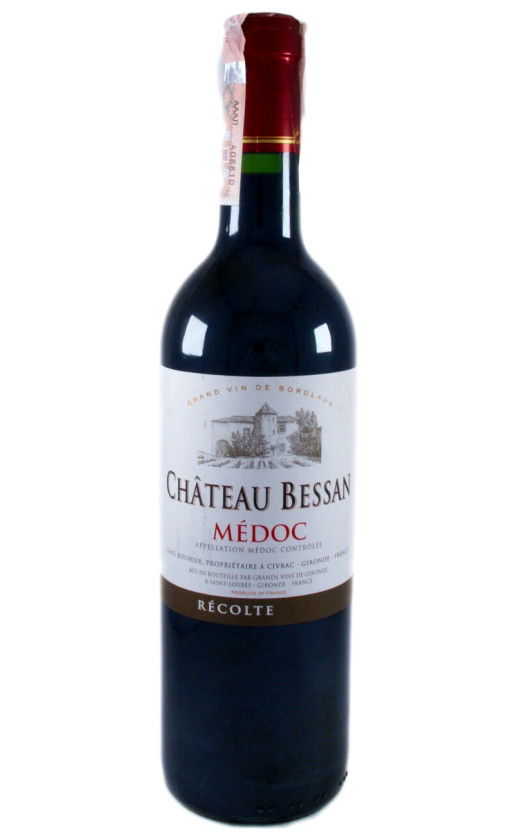 Wine Chateau Bessan Medoc