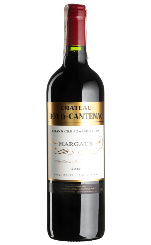 Вино Chateau Boyd-Cantenac Margaux 3-eme Grand Cru Classe 2015