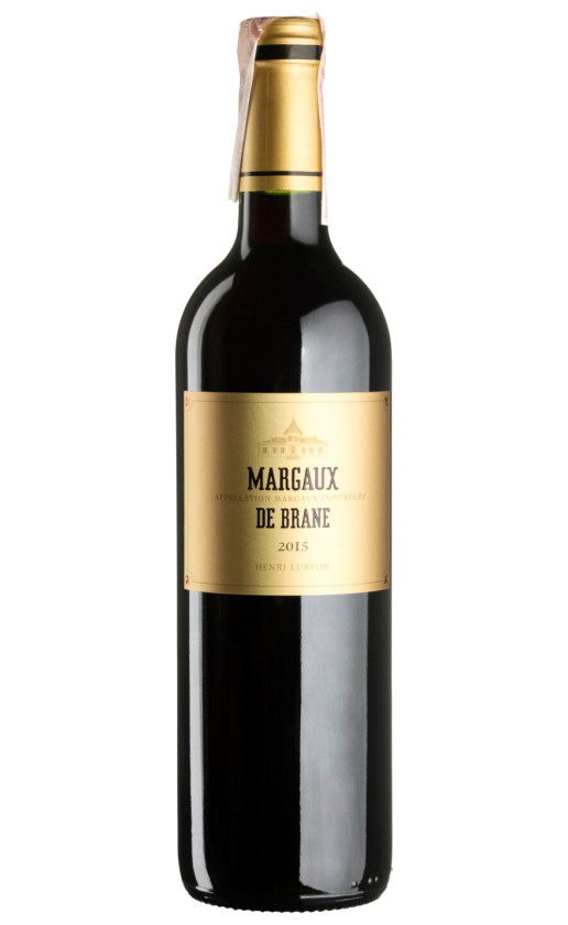 Вино Chateau Brane-Cantenac Margaux de Brane Margaux 2015