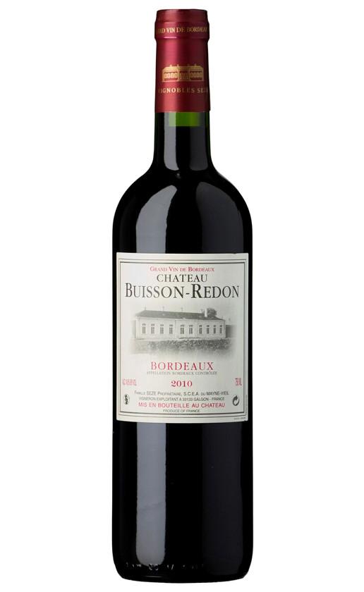 Wine Chateau Buisson Redon Bordeaux