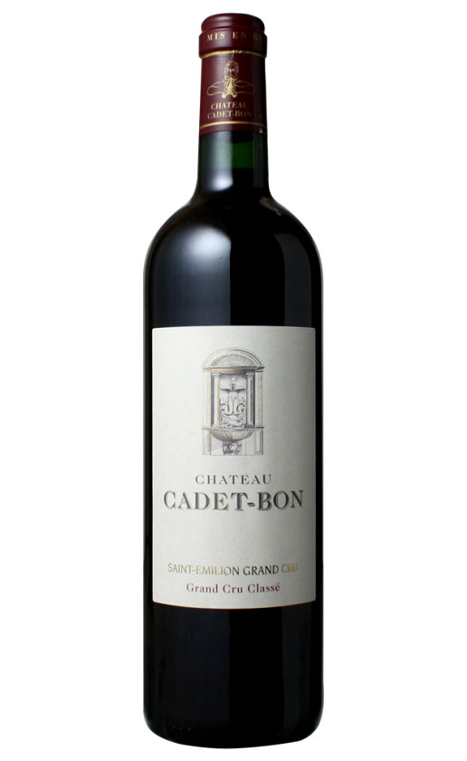 Вино Chateau Cadet-Bon Saint-Emilion Grand Cru Classe 2007