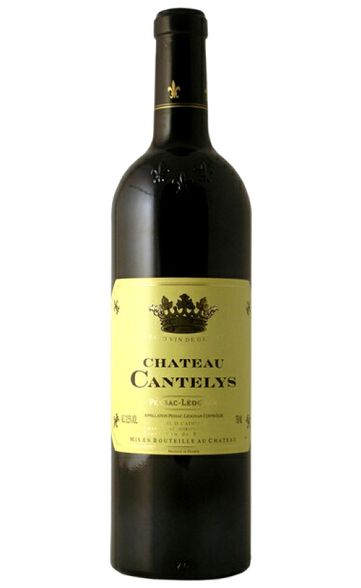 Wine Chateau Cantelys Rouge Pessac Leognan 2003