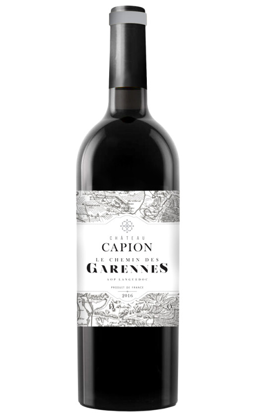 Вино Chateau Capion Le Chemin des Garennes Blanc Languedoc 2016