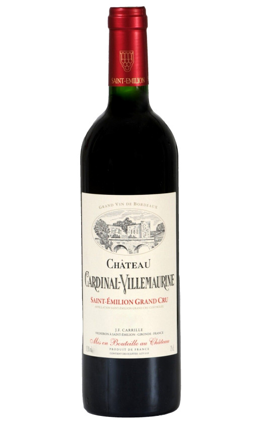 Вино Chateau Cardinal Villemaurine Saint-Emilion Grand Cru