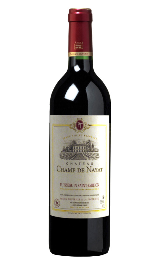 Wine Chateau Champs De Nayat Puisseguin Saint Emilion 2012