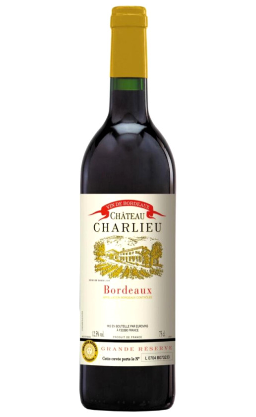 Wine Chateau Charlieu Bordeaux 2018