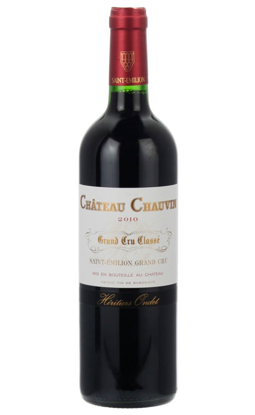 Вино Chateau Chauvin Saint-Emilion 2010