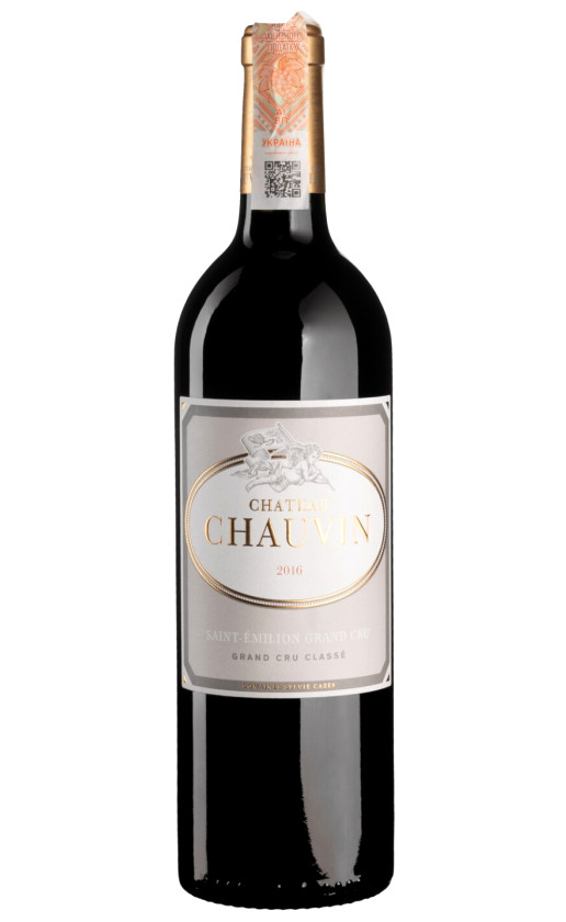 Вино Chateau Chauvin Saint-Emilion Grand Cru 2016