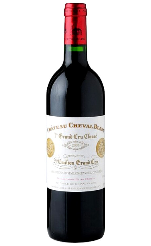 Wine Chateau Cheval Blanc St Emilion 1 Er Grand Cru Classe 2003