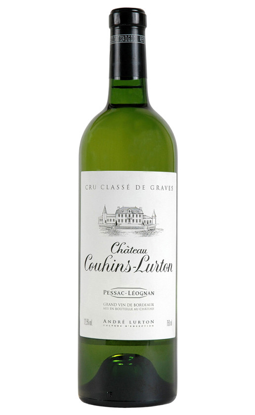 Wine Chateau Couhins Lurton Blanc 2015