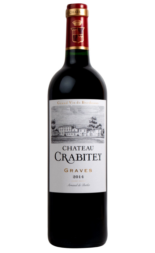 Wine Chateau Crabitey Graves 2014